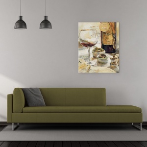 Tablou canvas - Vin premiat I, 40 x 50 cm - Img 2