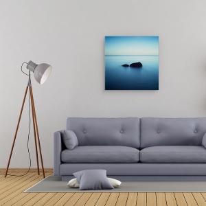 Tablou canvas - Zen, Peisaj Marin, Suedia, Apa, Zen, Simpla, Minimalism, 60 x 60 cm - Img 2