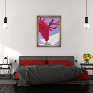 Tablou inramat - A. Richard Allen - Cerb, 2010, 70 x 90 cm - Img 3