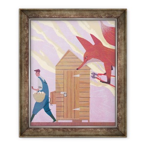 Tablou inramat - A.Richard Allen - Cotet, 2015, 70 x 85 cm