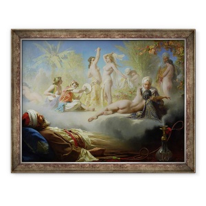 Tablou inramat - Achille Zo - Visul credinciosului, 60 x 80 cm