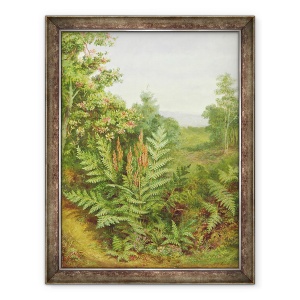 Tablou inramat - Albert Durer Lucas - Caprifoi si Ferigi, 70 x 90 cm