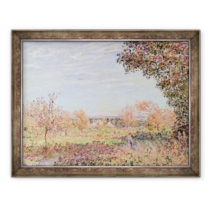 Tablou inramat - Alfred Sisley - Dimineata septembrie, 70 x 90 cm