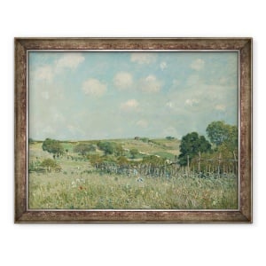 Tablou inramat - Alfred Sisley - Lunca, 70 x 90 cm