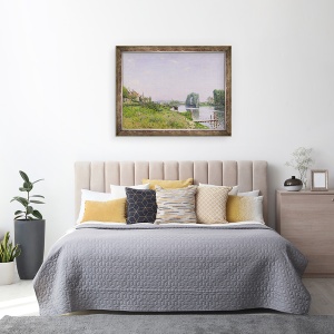 Tablou inramat - Alfred Sisley - Saint-Denis, 60 x 80 cm - Img 3
