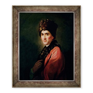 Tablou inramat - Allan Ramsay - Jean Jacques Rousseau, 70 x 85 cm