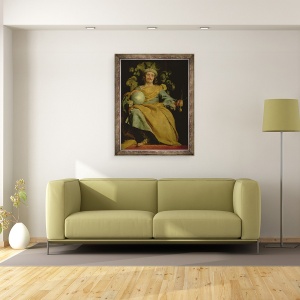 Tablou inramat - Alonso Cano - Portretul unui rege spaniol necunoscut, 70 x 90 cm - Img 2