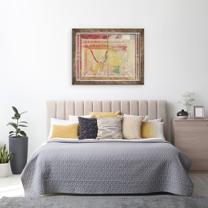 Tablou inramat - Ambrogio Lorenzetti - Buna Vestire, 60 x 80 cm - Img 3