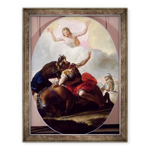 Tablou inramat - Ambroise Crozat - Conversia Sfantului Pavel, 70 x 90 cm