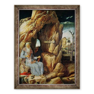 Tablou inramat - Andrea Mantegna - St. Jerome, 60 x 80 cm