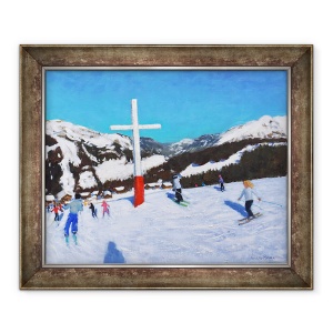 Tablou inramat - Andrew Macara - Crucea, Morzine, Franta, 50 x 60 cm
