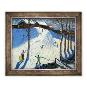 Tablou inramat - Andrew Macara - Podul pietonal, 70 x 85 cm
