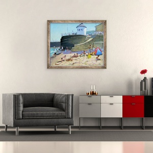 Tablou inramat - Andrew Macara - Whitby, 50 x 60 cm - Img 2