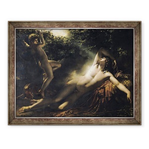 Tablou inramat - Anne Louis Girodet de Roucy-Trioson - Somnul lui Endymion, 70 x 90 cm