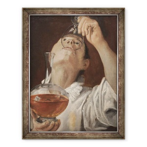 Tablou inramat - Annibale Carracci - Baut baiat, 70 x 90 cm
