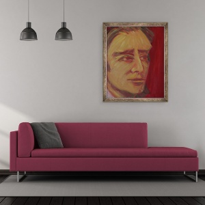 Tablou inramat - Annick Gaillard - Franz Liszt, 50 x 60 cm - Img 2