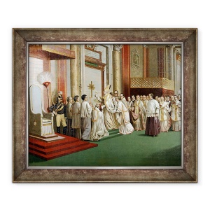Tablou inramat - Anonymous - Leon XIII, 50 x 60 cm