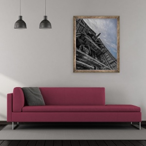 Tablou inramat - Ant Smith - in interiorul epavei, 70 x 85 cm - Img 2