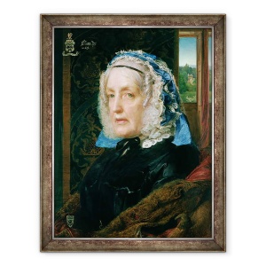 Tablou inramat - Anthony Frederick Augustus Sandys - D-na Rose, 60 x 80 cm