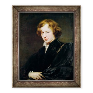 Tablou inramat - Anthony van Dyck - Autoportret, 70 x 85 cm