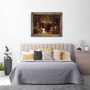 Tablou inramat - Antoine Beranger - Consecintele seductiei, 60 x 80 cm - Img 3