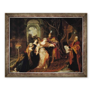 Tablou inramat - Antoine Coypel - Esther inaintea lui Ahasuerus, 60 x 80 cm