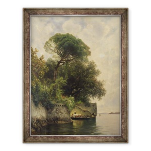 Tablou inramat - Ascan Lutteroth - Isola Bella, 70 x 90 cm