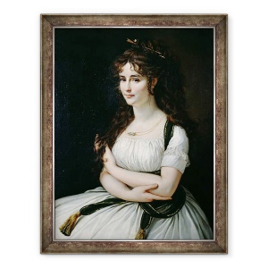 Tablou inramat - Baron Antoine Jean Gros - Doamna Pasteur 1773-1841, 60 x 80 cm