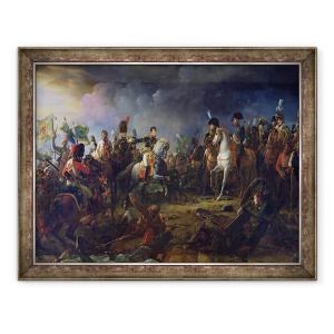 Tablou inramat - Baron Gerard, Francois Pascal Simon - Batalia de la Austerlitz, 2 decembrie 1805, 60 x 80 cm