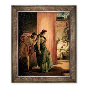 Tablou inramat - Baron Pierre-Narcisse Guerin - Clytemnestra, 70 x 85 cm