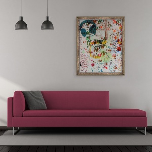 Tablou inramat - Bella Larsson - Poveste povestire, 50 x 60 cm - Img 2