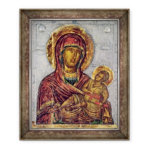 Tablou inramat - Byzantine - Virgin si Copil, 70 x 85 cm