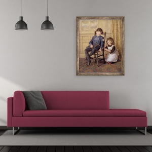 Tablou inramat - Caroline Paterson - Capturat pe nepregatite, 50 x 60 cm - Img 2