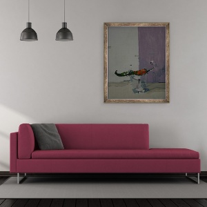 Tablou inramat - Charlie Millar - Primul ardei iute, 50 x 60 cm - Img 2