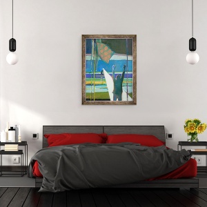 Tablou inramat - Charlotte Evans - brate deschise, 70 x 90 cm - Img 3