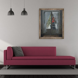 Tablou inramat - Claude Monet - Batista Rosie, 50 x 60 cm - Img 2