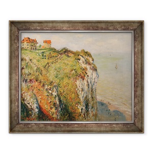 Tablou inramat - Claude Monet - Cliff la Dieppe, 70 x 85 cm