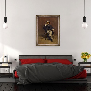 Tablou inramat - Claude Monet - Dr. Leclenché, 60 x 80 cm - Img 3