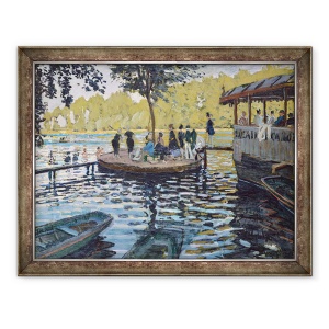 Tablou inramat - Claude Monet - La Grenouillere II, 60 x 80 cm