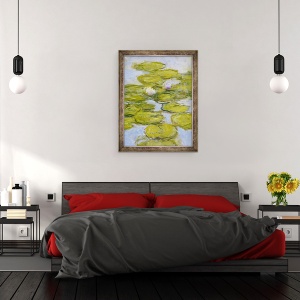 Tablou inramat - Claude Monet - Nympheas, 70 x 90 cm - Img 3