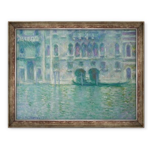 Tablou inramat - Claude Monet - Palazzo da Mula, Venetia, 60 x 80 cm