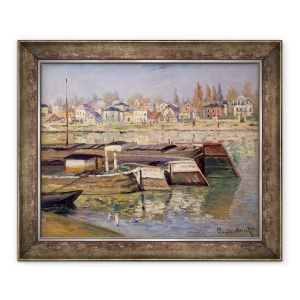 Tablou inramat - Claude Monet - Sena la Asnieres, 70 x 85 cm