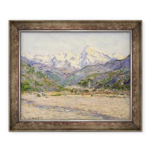 Tablou decorativ înrămat Claude Monet Valea Nerviei 50x60 cm
