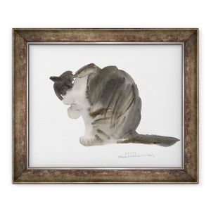 Tablou inramat - Claudia Hutchins-Puechavy - Pisica I, 50 x 60 cm