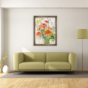 Tablou inramat - Claudia Hutchins-Puechavy - Renoncules I, 60 x 80 cm - Img 2