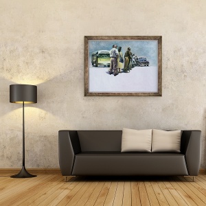 Tablou inramat - Colin Bootman - Bazine de Defiance, 70 x 90 cm - Img 2
