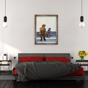 Tablou inramat - Colin Bootman - Lectie de muzica 2, 60 x 80 cm - Img 3