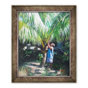 Tablou inramat - Colin Bootman - Nuca de cocos umbra, 2014, 70 x 85 cm