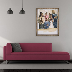 Tablou inramat - Colin Bootman - O singura voce, 50 x 60 cm - Img 2