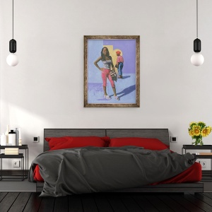 Tablou inramat - Colin Bootman - Venind si plecand, 60 x 80 cm - Img 3